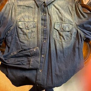 Mossimo mid weight denim shirt sXXL